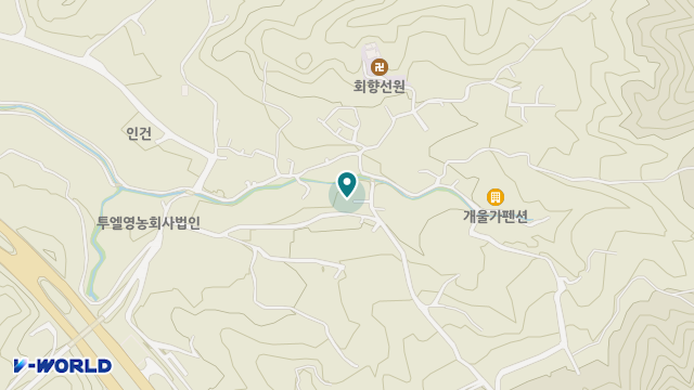 글로리아요양원 위치 지도