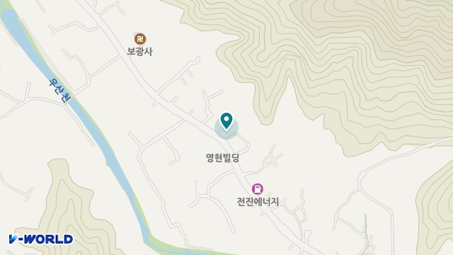 광주실버케어요양원 위치 지도