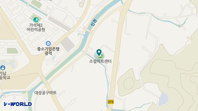 양주실버케어센터 위치 지도