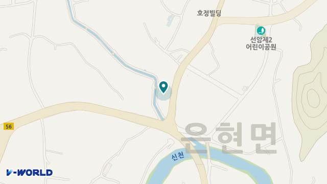 보훈케어노인전문요양원 위치 지도