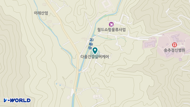 다올건강실버케어 위치 지도