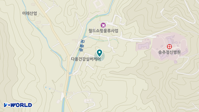 송추VIP요양원 위치 지도