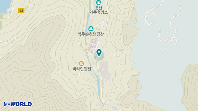 해바라기요양원 위치 지도