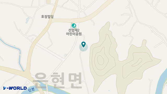 은현실버스테이 위치 지도