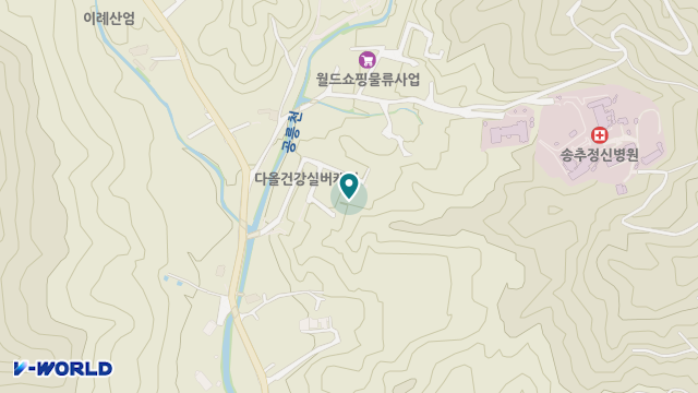 온누리요양원 위치 지도