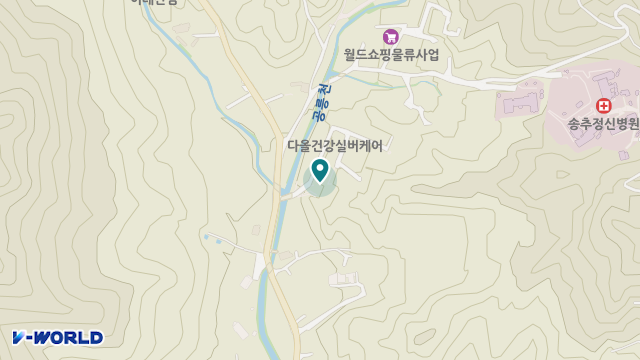 현대푸른요양원 위치 지도