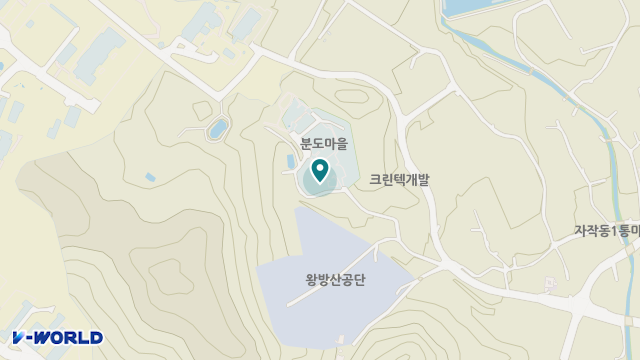 포천분도마을 위치 지도