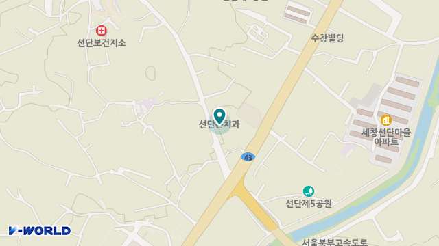 햇빛요양원 위치 지도