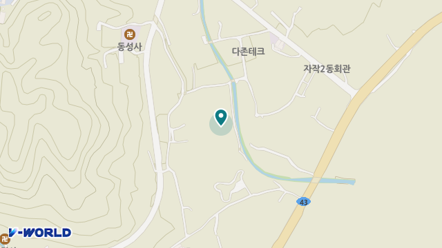 휴사랑요양원 위치 지도