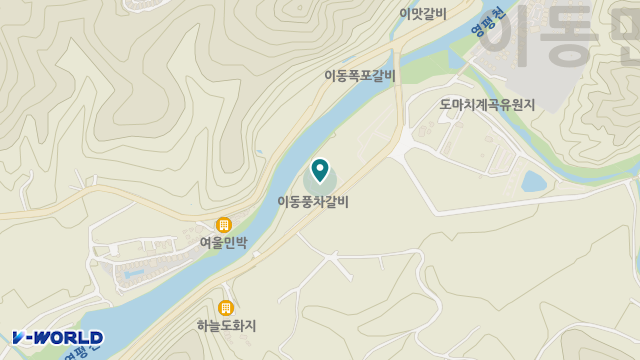 한울요양원 위치 지도
