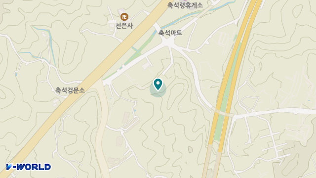 축복VIP요양원 위치 지도