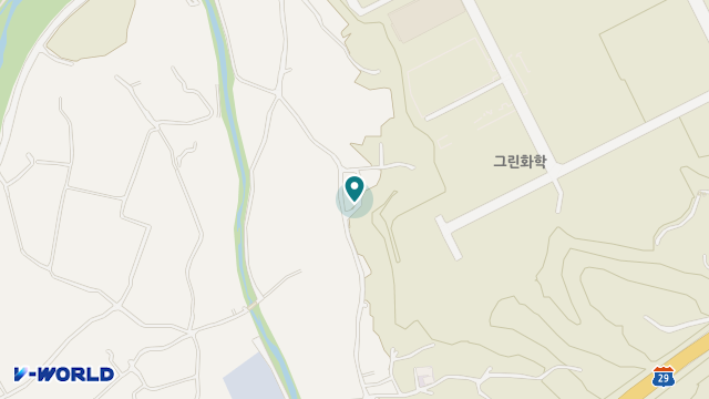 포천무지개요양원 위치 지도