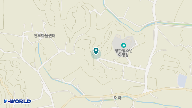 송우해오름요양원 위치 지도