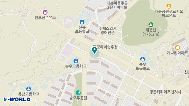효인요양원 위치 지도