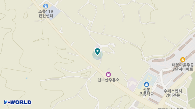 간호전문온결요양원 위치 지도