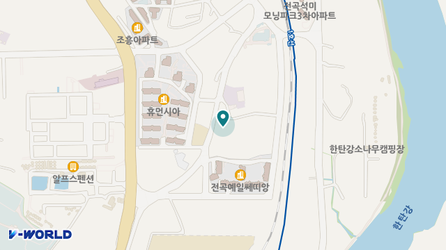 희망실버요양원 위치 지도