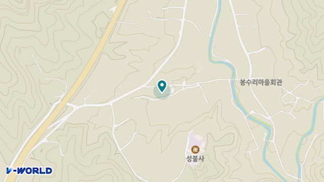 샘물복지타운 위치 지도