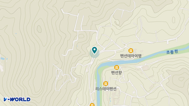 정다운요양원 위치 지도