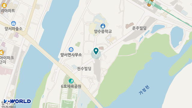양수우리요양원 위치 지도