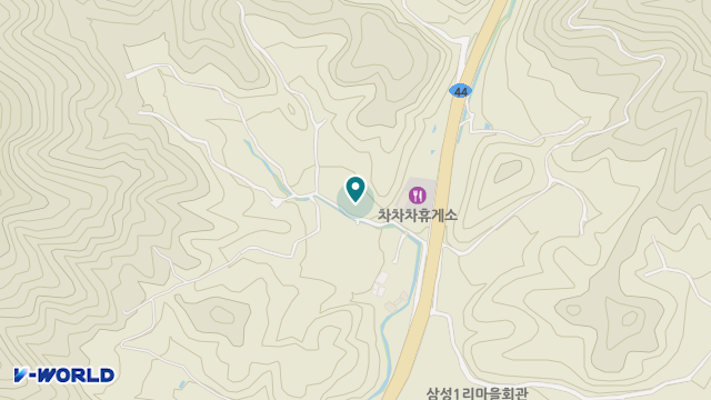 느티나무요양원 위치 지도