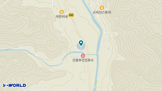 무지개공동체 위치 지도