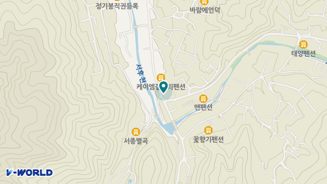 서종실버타운요양원 위치 지도