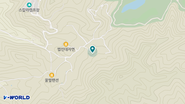 춘천원광효도의집 위치 지도
