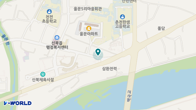 엘림원 위치 지도