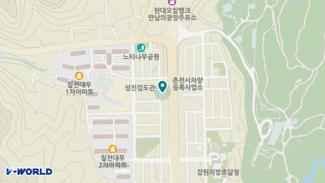 예다온 위치 지도