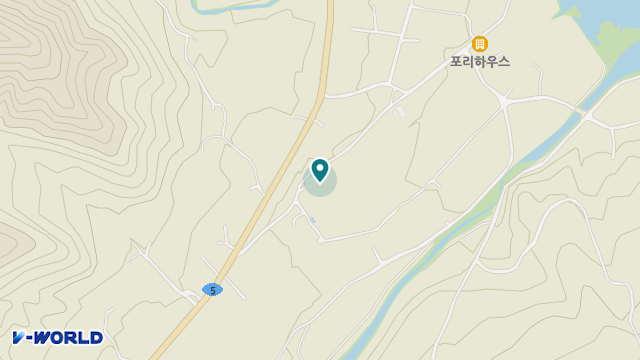 봄내공동생활가정 위치 지도