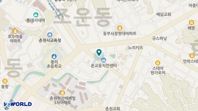 정훈실버빌 위치 지도