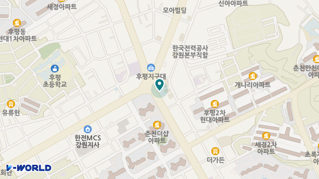 효(孝)광 공동생활가정 위치 지도