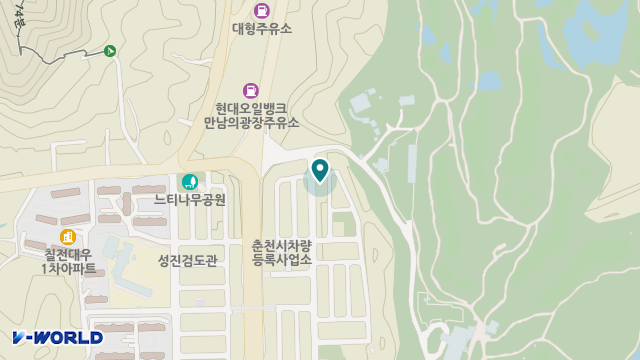 종려나무복지센터 위치 지도