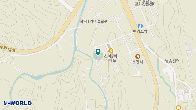 가온요양원 위치 지도