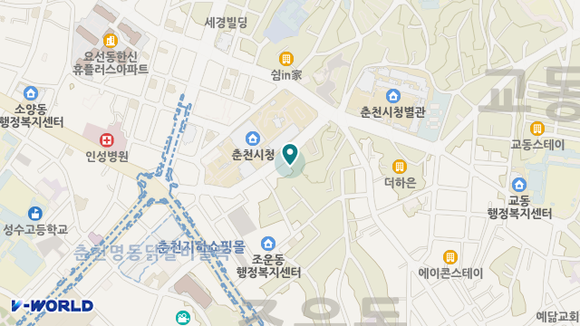 헤브론요양원 위치 지도