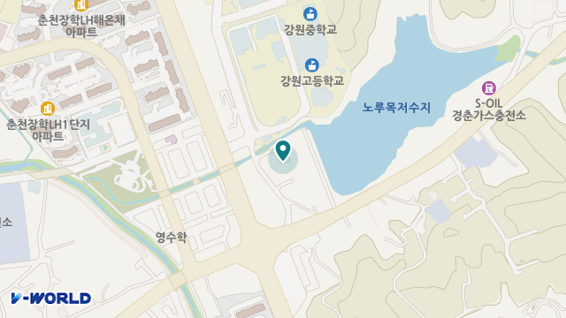 정원있는요양원 위치 지도