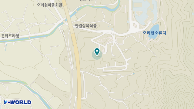 상애노인전문요양원 위치 지도