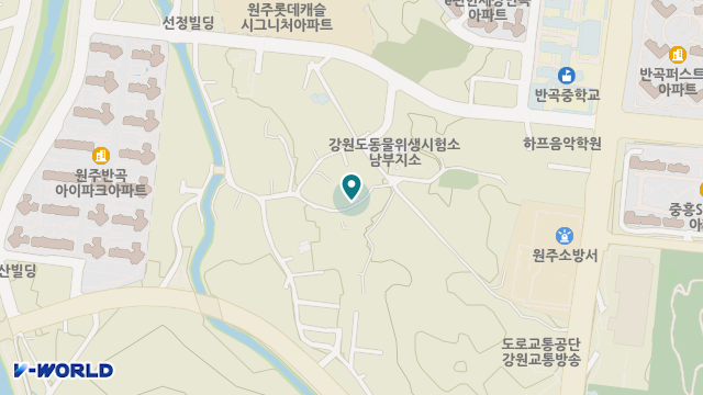 예사랑원 위치 지도