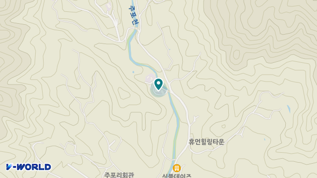 자연숲요양원 위치 지도