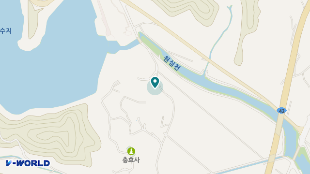 정토마을 위치 지도