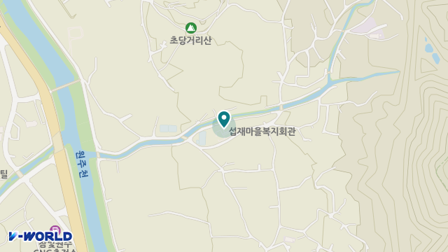 노인요양센터산고대 위치 지도