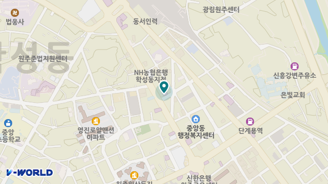 원주효요양원 위치 지도