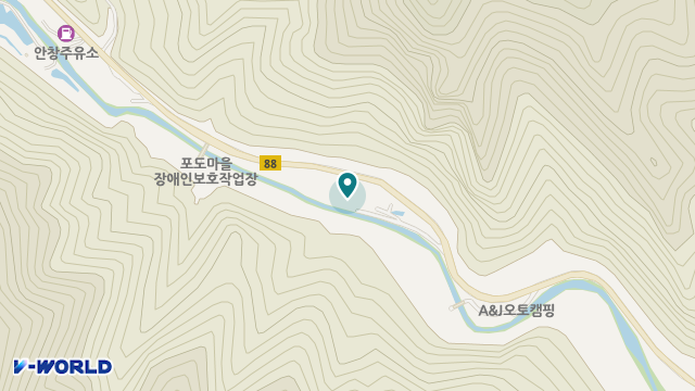 평심원 위치 지도