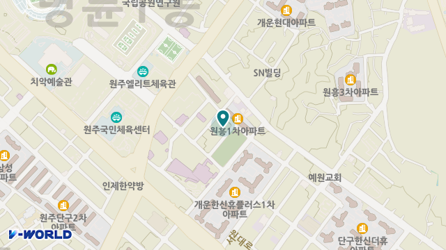 행복요양원 위치 지도