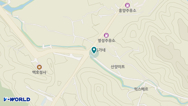 예일요양원(흥양점) 위치 지도