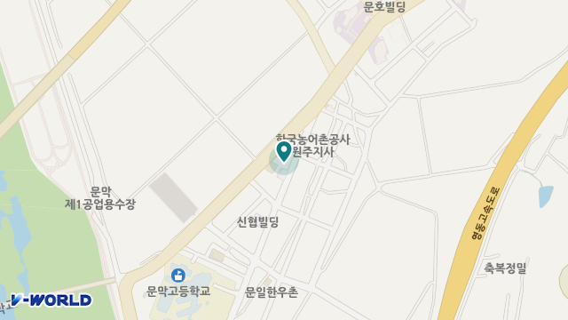 문막요양원 위치 지도