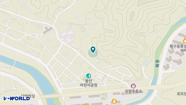 휴요양원 위치 지도