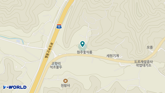 느티나무요양원 위치 지도