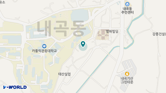 가정강릉요양원 위치 지도