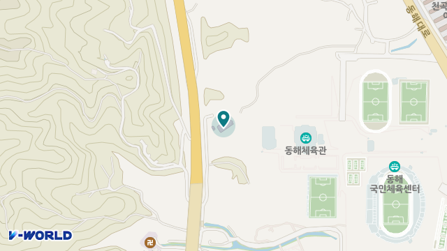 동해요양원 위치 지도